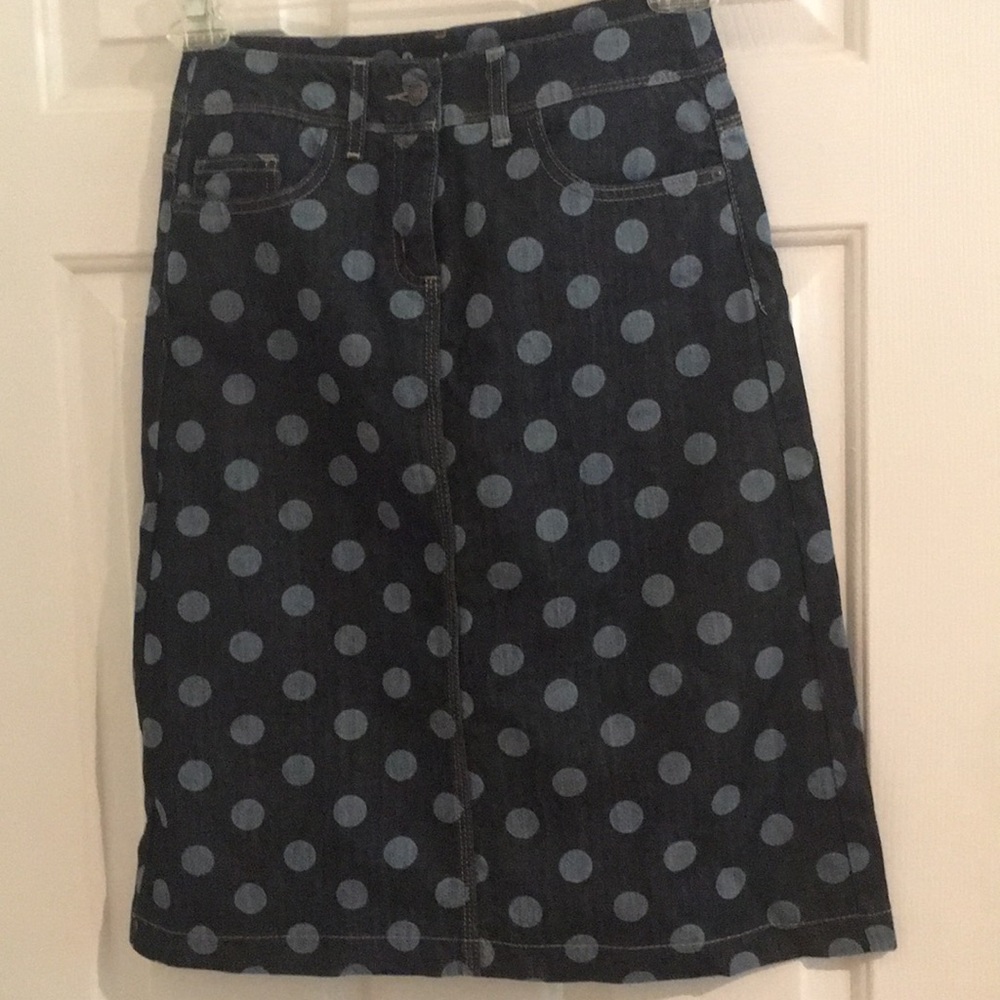 Boden denim skirt nwot. US4
